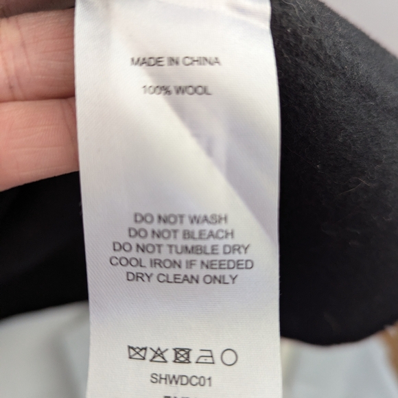 Quince Double-Faced Merino Wool Draped Collar Wrap Coat - NWOT - Picture 15 of 15